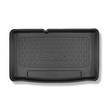 Protetor de porta-malas para Seat Mii Hatchback (01.2020-2021) - tapete para bagageira - Aristar - Cool Liner - parte inferior do porta-malas; base móvel na posição mais baixa