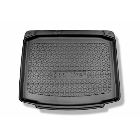 Protetor de porta-malas para Skoda Karoq SUV (11.2017-....) - tapete para bagageira - Aristar - Cool liner - parte inferior do porta-malas; com roda sobressalente provisória ou conjunto de reparação; sem base multifuncional