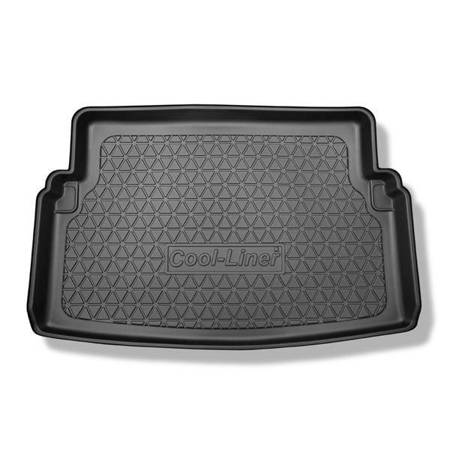 Protetor de porta-malas para Volkswagen Caddy IV Maxi Van (10.2007-10.2020) - tapete para bagageira - Aristar - Cool liner - Trendline, Comfortline, Highline; 7 lugares; para a terceira fileira de assentos