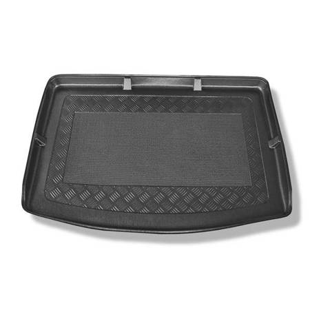 Protetor de porta-malas para Volkswagen Golf Plus VI 5K Minivan (04.2009-2012) - tapete para bagageira - Aristar - Standard - fileira traseira dos bancos deslocada para trás o máximo possível; parte superior do porta-malas