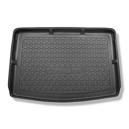 Protetor de porta-malas para Volkswagen Golf Plus VI Minivan (04.2009-2012) - tapete para bagageira - Aristar - Cool liner - fileira traseira dos bancos deslocada para trás o máximo possível; parte superior do porta-malas