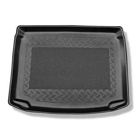 Protetor de porta-malas para Volkswagen Golf Plus VI Minivan (04.2009-2012) - tapete para bagageira - Aristar - Standard - porta-malas inferior (sem base dupla no porta-malas; roda sobressalente temporária)