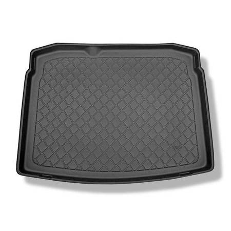 Protetor de porta-malas para Volkswagen Golf V 1K Comfortline Hatchback (10.2003-2008) - tapete para bagageira - Aristar - Guardliner - com roda sobressalente provisória ou conjunto de reparação