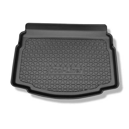 Protetor de porta-malas para Volkswagen Golf VII Hatchback (10.2012-12.2019) - tapete para bagageira - Aristar - Cool liner - com roda sobressalente provisória / conjunto de reparação: para a parte inferior do porta-malas e inferior