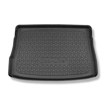 Protetor de porta-malas para Volkswagen Golf VIII Hatchback (12.2019-....) - tapete para bagageira - Aristar - Cool Liner - parte superior do porta-malas; base móvel na posição mais alta; roda sobressalente temporária / conjunto de reparação / roda sobres