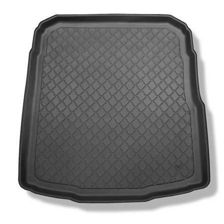 Protetor de porta-malas para Volkswagen Passat B8 Sedan (12.2014-12.2021) - tapete para bagageira - Aristar - Guardliner - compartimento de bagagem de fundo: com roda sobressalente temporária ou conjunto de reparação