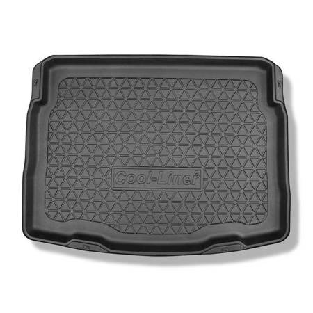 Protetor de porta-malas para Volkswagen Tiguan II SUV (05.2016-....) - tapete para bagageira - Aristar - Cool liner - parte inferior do porta-malas; sem roda sobressalente; base móvel na posição mais baixa; não para a versão eHybrid