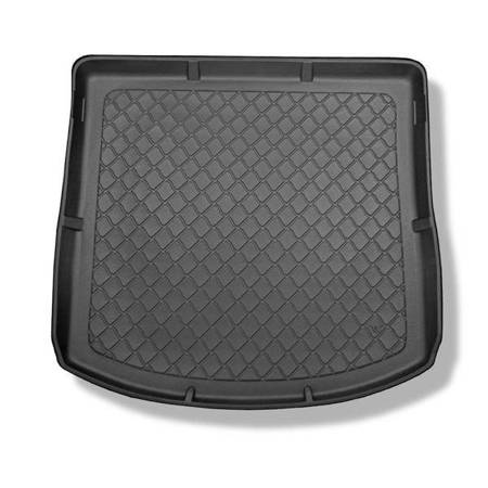 Protetor de porta-malas para Volkswagen Touran I 1T Minivan (09.2010-08.2015) - tapete para bagageira - Aristar - Guardliner - 7 lugares; terceira fileira inclinada