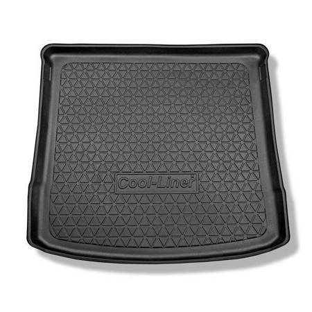 Protetor de porta-malas para Volkswagen Touran II 5T Minivan (09.2015-....) - tapete para bagageira - Aristar - Cool liner - 5/7 lugares; terceira fileira inclinada