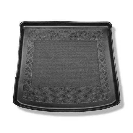 Protetor de porta-malas para Volkswagen Touran II 5T Minivan (09.2015-....) - tapete para bagageira - Aristar - Standard - 5/7 lugares; terceira fileira inclinada