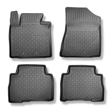 Tapetes TPE para Kia Sorento II SUV (10.2012-01.2015) - tapetes de carro - Aristar - Guardliner - 5 ou 7 lugares; sem terceira fileira