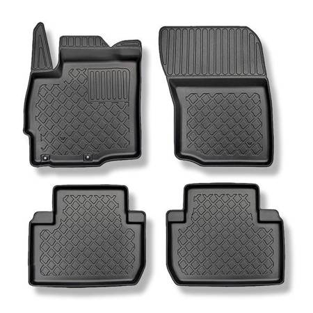 Tapetes TPE para Mitsubishi Outlander III SUV (09.2012-....) - tapetes de carro - Aristar - Guardliner - não para a versão híbrida; sem terceira fileira