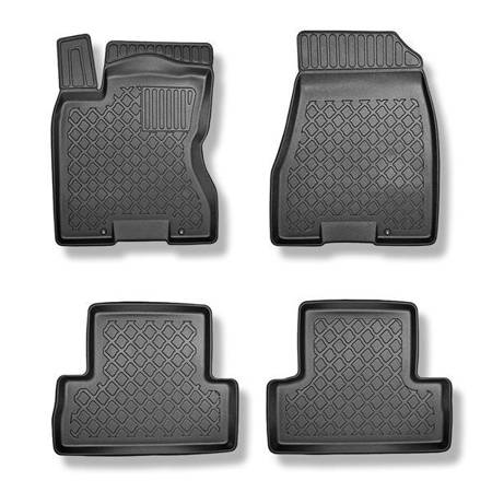 Tapetes TPE para Nissan X-Trail II SUV (06.2007-07.2014) - tapetes de carro - Aristar - Guardliner