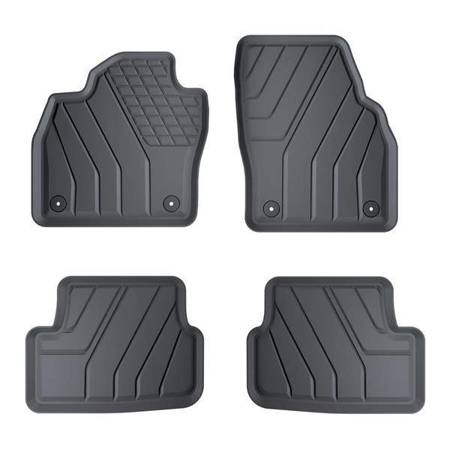 Tapetes TPE para Seat Arona SUV (2017-....) - tapetes de carro - Amal Plast - SPART line