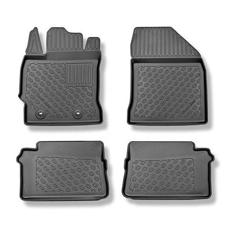 Tapetes TPE para Toyota Auris II Hatchback (01.2013-12.2018) - tapetes de carro - Aristar - Cool liner - também com tração híbrida