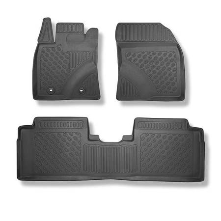 Tapetes TPE para Toyota Avensis III Sedan (01.2009-2023) - tapetes de carro - Aristar - Cool liner