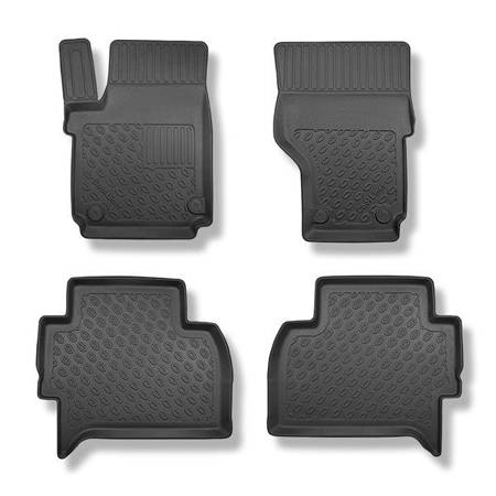 Tapetes TPE para Volkswagen Amarok Pick-Up (08.2010-....) - tapetes de carro - Aristar - Cool liner - cabine dupla