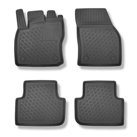 Tapetes TPE para Volkswagen Tiguan II SUV (05.2016-....) - tapetes de carro - Aristar - Cool liner