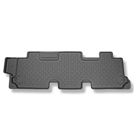 Tapetes TPE para Volkswagen Transporter T5, T6, T6.1 Van (2003-....) - tapetes de carro - Aristar - Guardliner - 3ª fileira completa (TT - 3ª fileira)