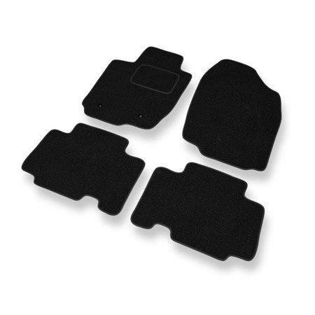 Tapetes de feltro para Toyota RAV4 III (2005-2012) - tapetes de carro - DGS Autodywan - preto (padrão)