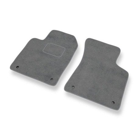 Tapetes de veludo para Audi TT I 8N (1998-2006) - tapetes de carro - DGS Autodywan - cinza