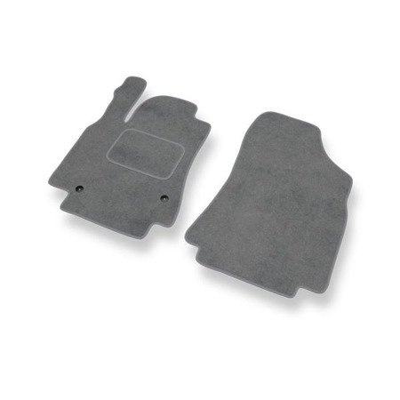 Tapetes de veludo para Citroen Berlingo II (2008-2018) - tapetes de carro - DGS Autodywan - cinza