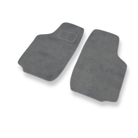 Tapetes de veludo para Opel Combo C (2001-2011) - tapetes de carro - DGS Autodywan - cinza